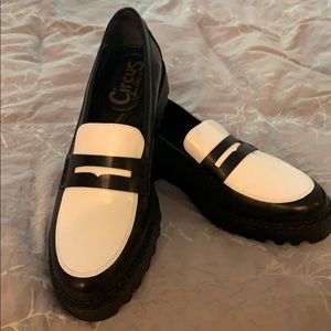 Black & White Loafers